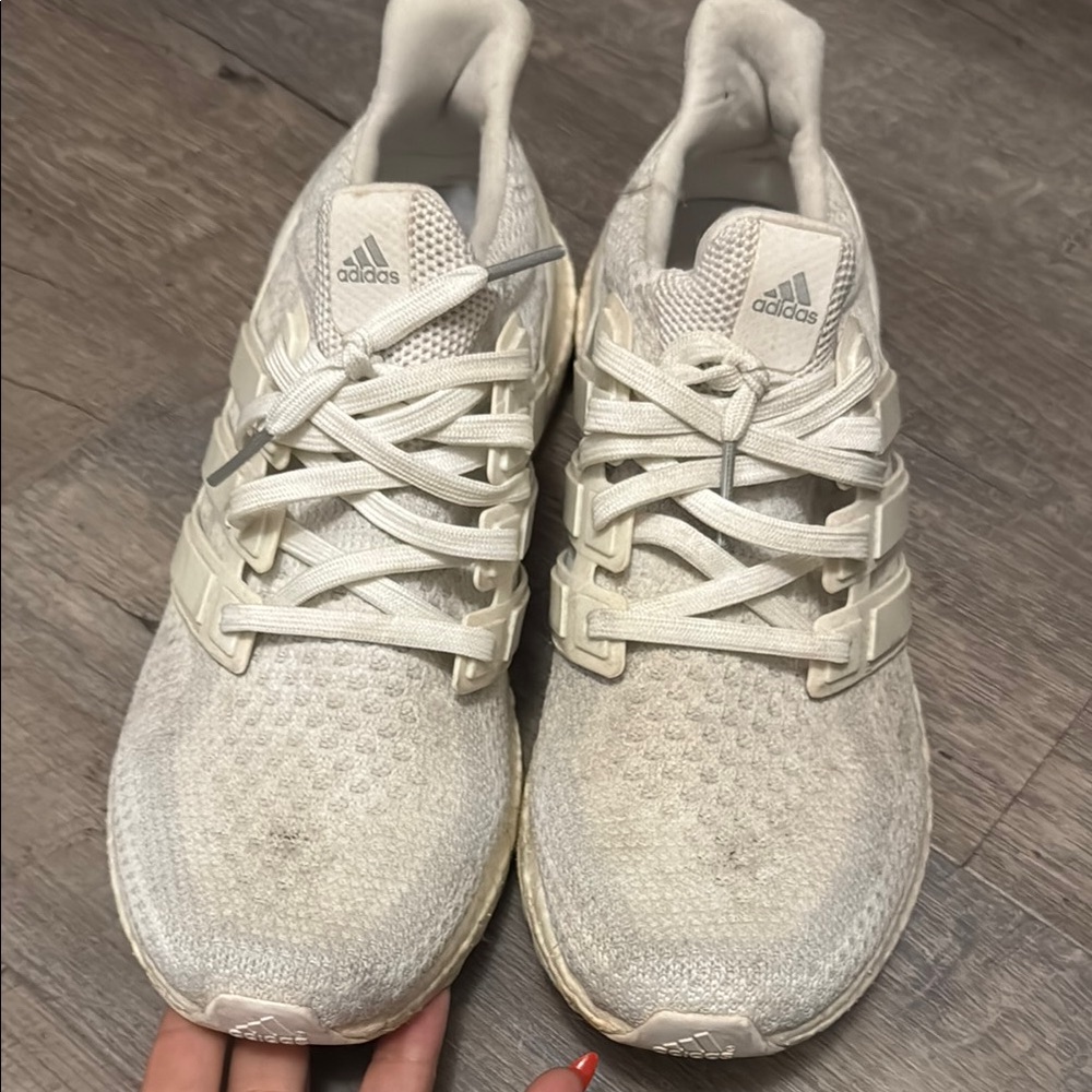 Adidas Cream Ultra Boost Sneakers